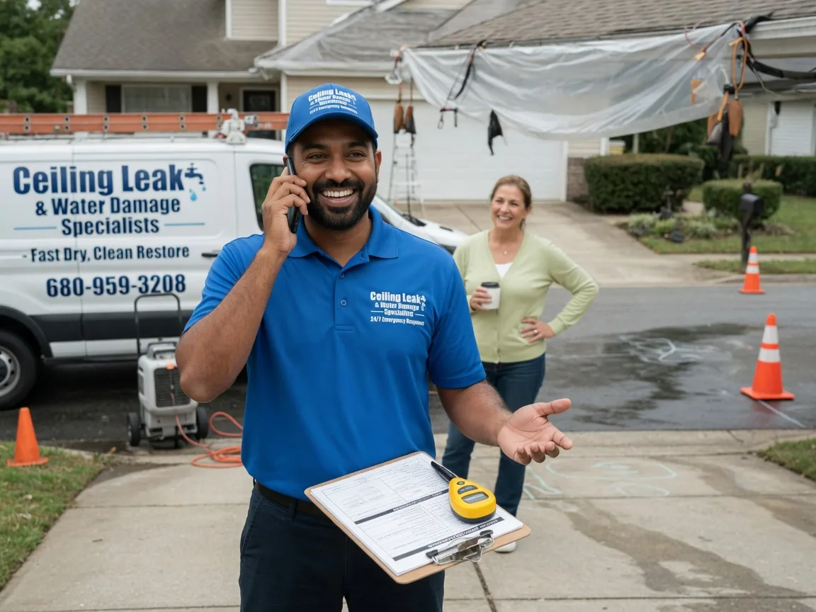 Ceiling Leak Cleanup Bloomington Springs, TN FAQs
