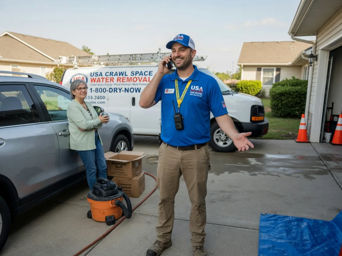 Crawl Space Water Removal Bloomington Springs, TN FAQs